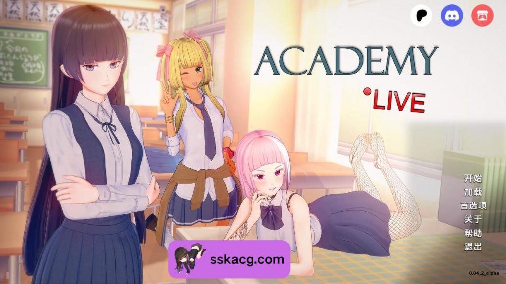 【PC+安卓/SLG/汉化/动态】 学院：直播！现场直播 v0.04.2 alpha-鼠鼠ACG